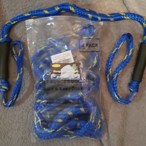 4 4ft Bungee Dock Lines